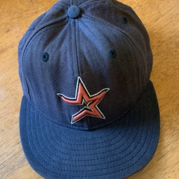 Vintage Blue Houston Astros Fitted 7 1/8 cap - Picture 5 of 5